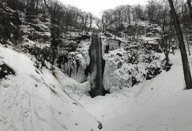 Winter Waterfall「玉簾の滝」